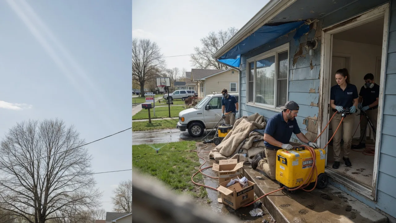 Basement Flood Cleanup in Tiplersville, MS near me